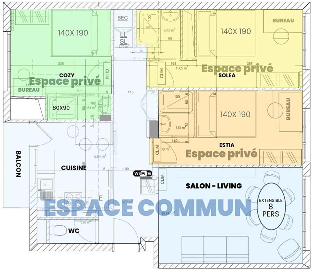 Sublime 3 Rooms Showers Colombes  Exterior photo